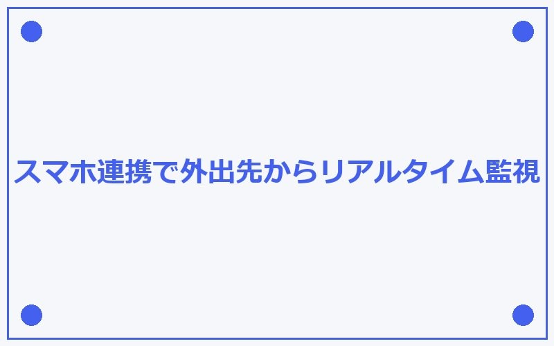 スマホ連携盗撮発見器の監視画面